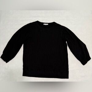 Mododoc Elegant Black Women's Blouse 100% Cotton